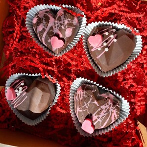 Valentines day hot cocoa bombs box (baileys optional)