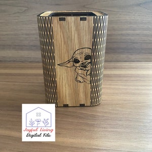 Pencil/Pen holder, SVG, Desk accessory