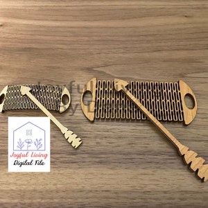 Hair slide and stick SVG, digital file