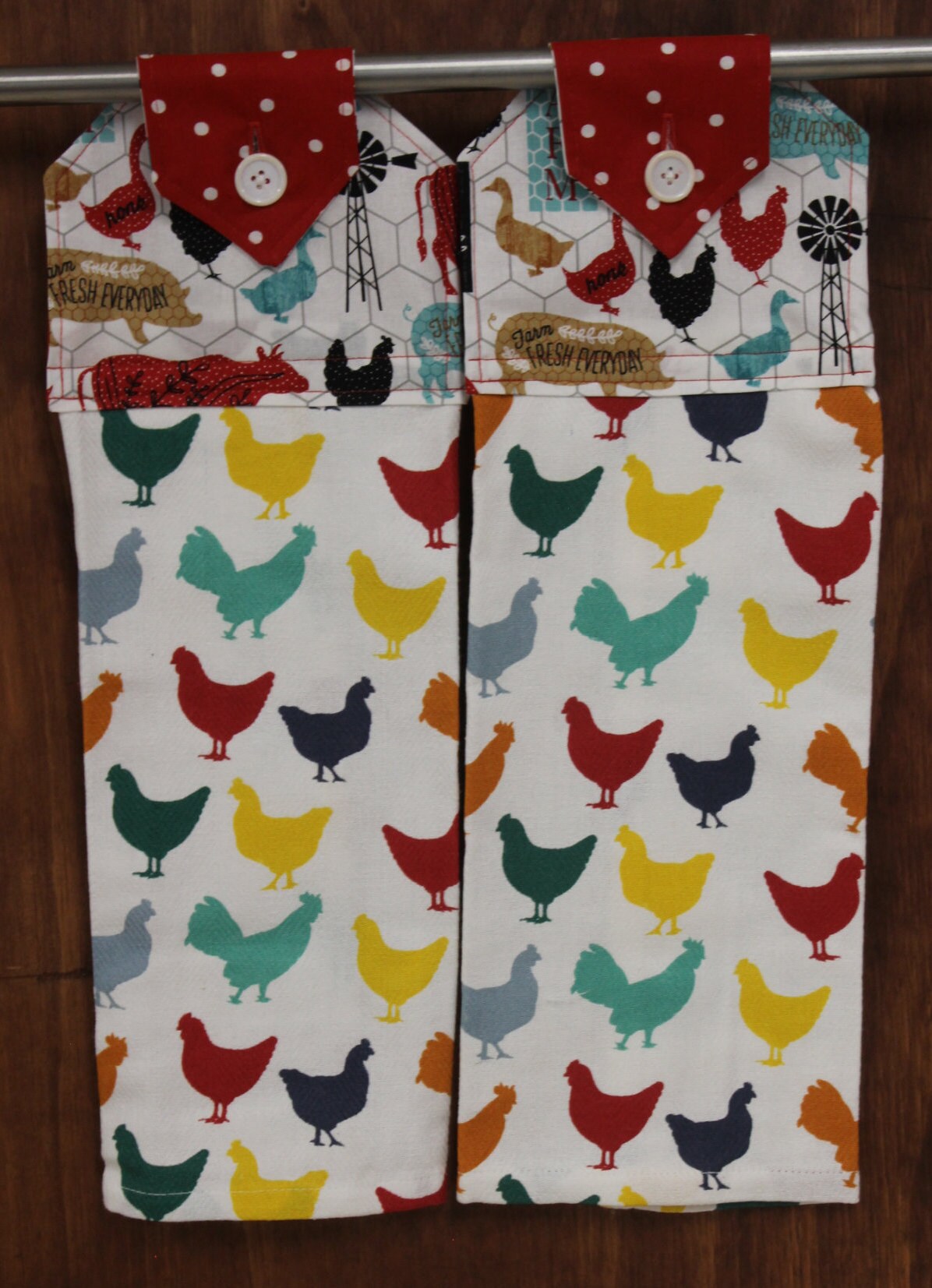 Handgemachte hängende Handtücher für Küche patriotischen | Etsy