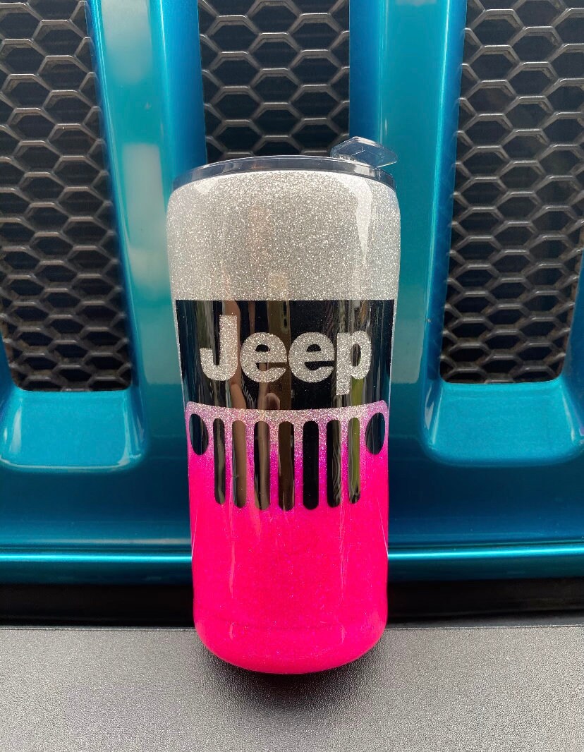 Custom Jeep Tumbler Etsy