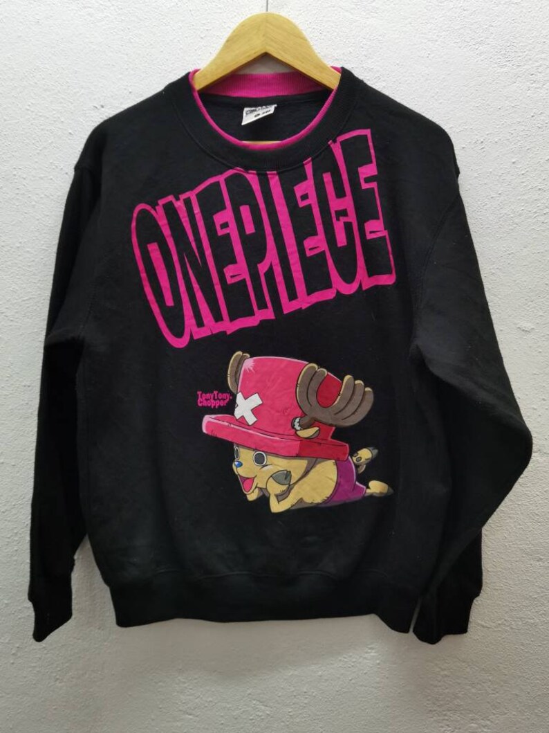 Japanese Brand One Pieces Big Logo Sweatshirt