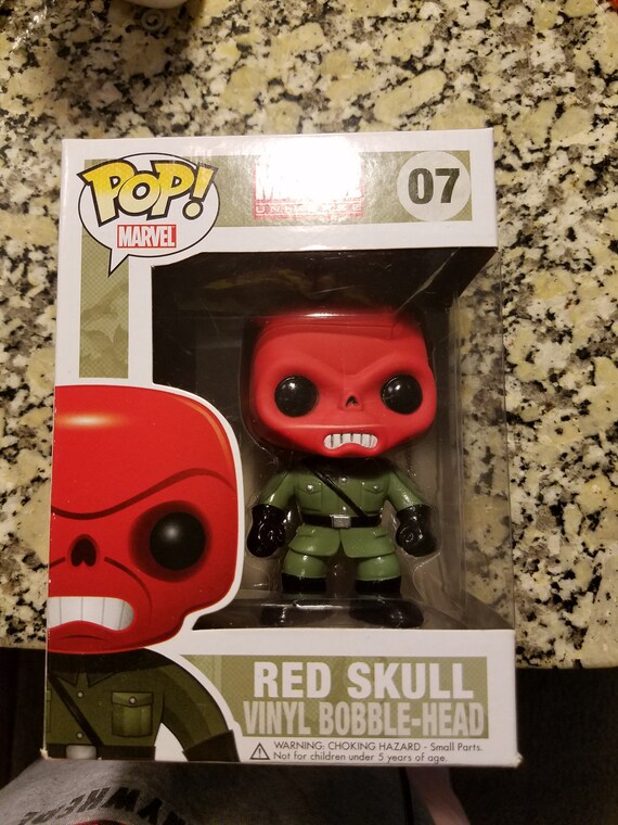 red skull pop funko