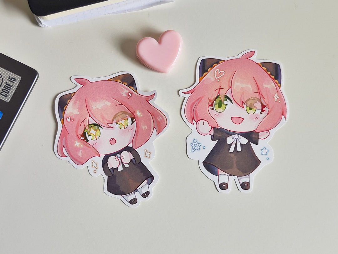Cute Chibi Stickers - Etsy