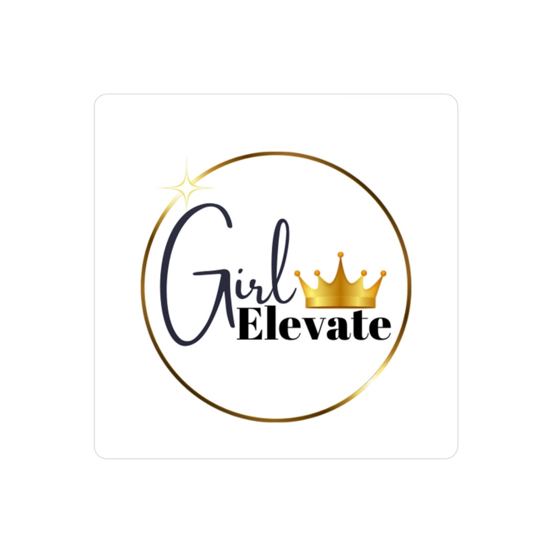 Girl Elevate Cut Vinyl Decals - Etsy