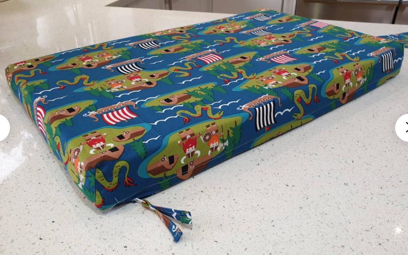 Bespoke Washable Cushion for Toy Box Bench Etsy