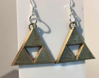 The Legend of Zelda Triforce Earrings