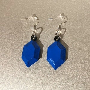 The Legend of Zelda - Rupee Earrings (All Colours Available)