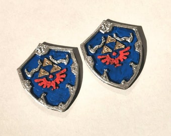 Zelda Hylian Shield Stud Earrings