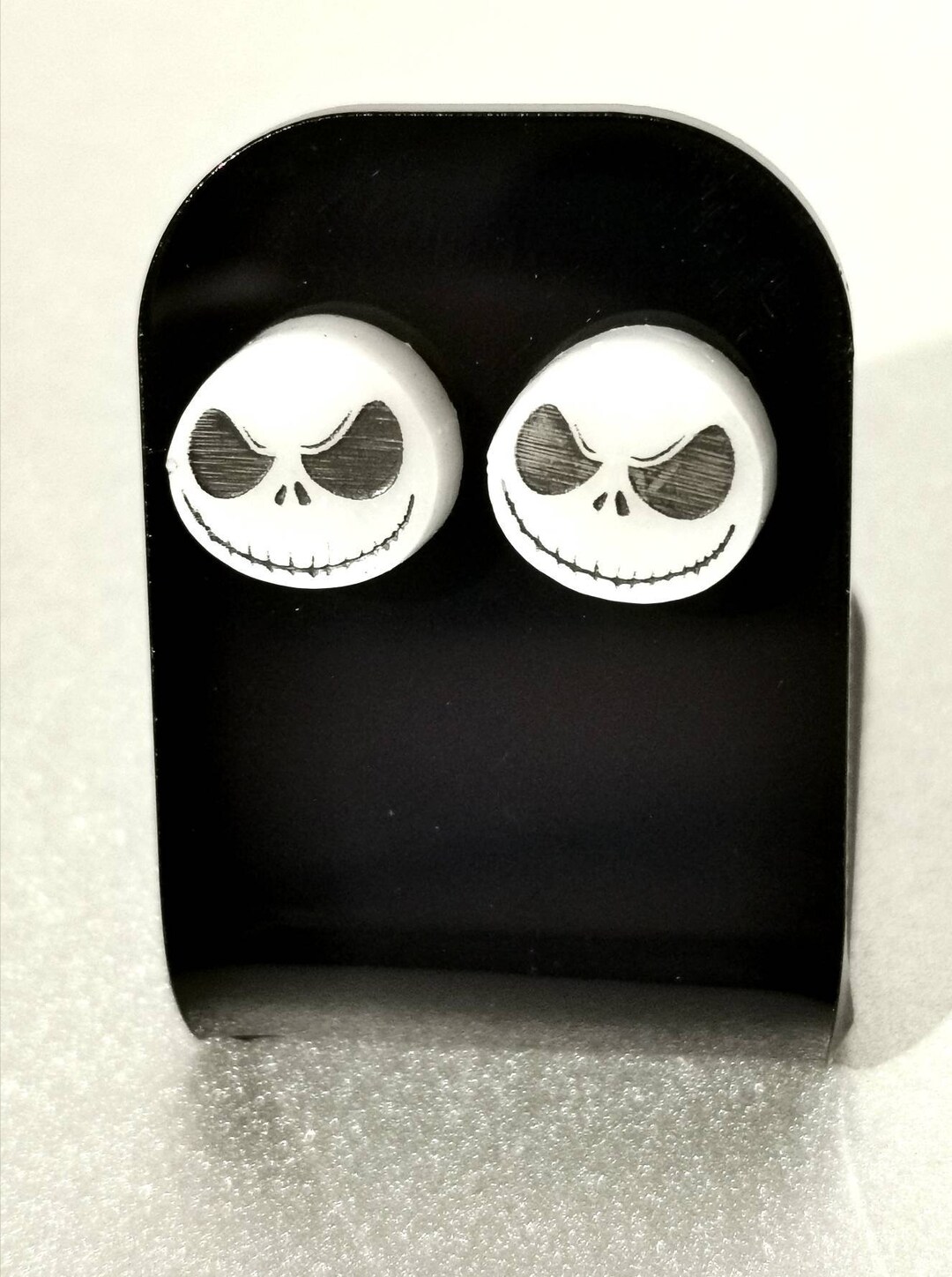 Jack Nightmare Before Christmas Disney Stud Earrings Etsy