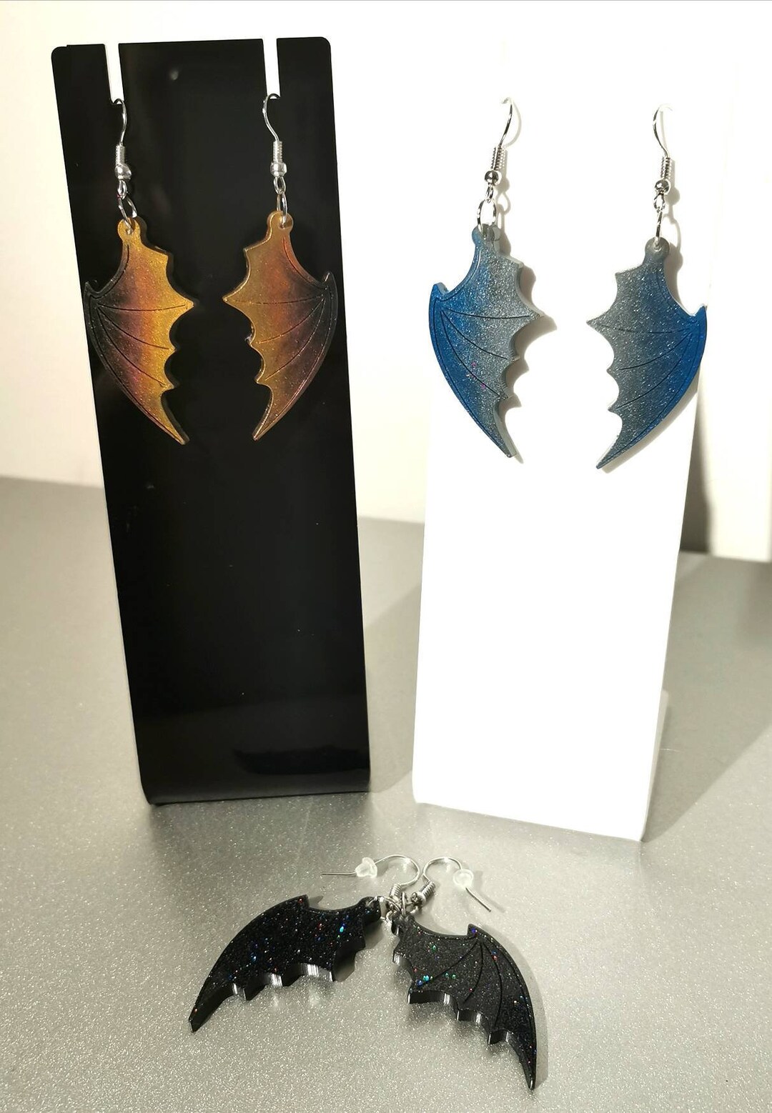 Dragon Wing Earrings Etsy