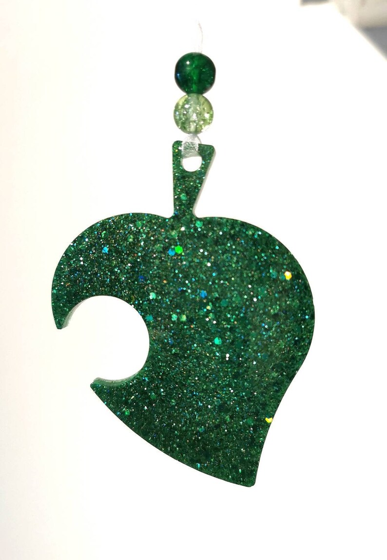 Luxury Animal Crossing Nook Leaf Christmas Tree Ornament Etsy