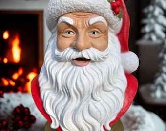 Santa's Nice List Personalized 3-D Resin Santa Shelf Sitter, Santa