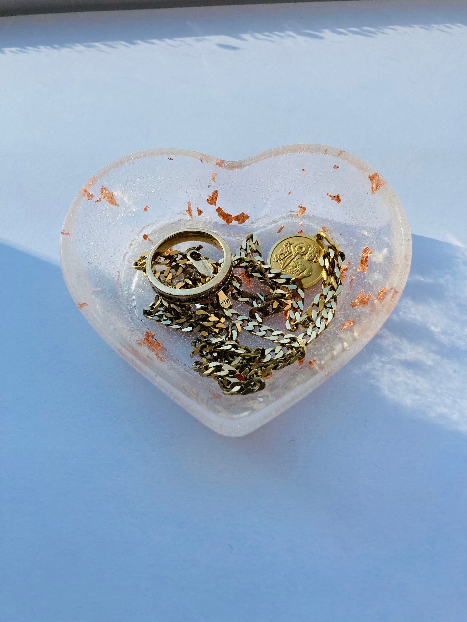 etsy heart jewelry