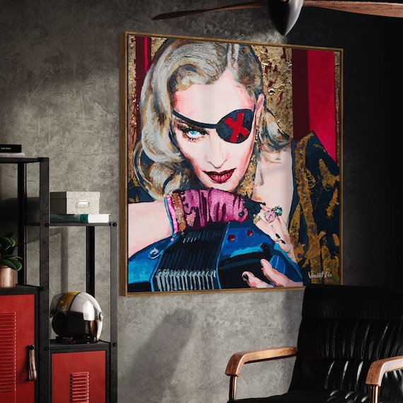 Jackson Pollock Troubled Queen