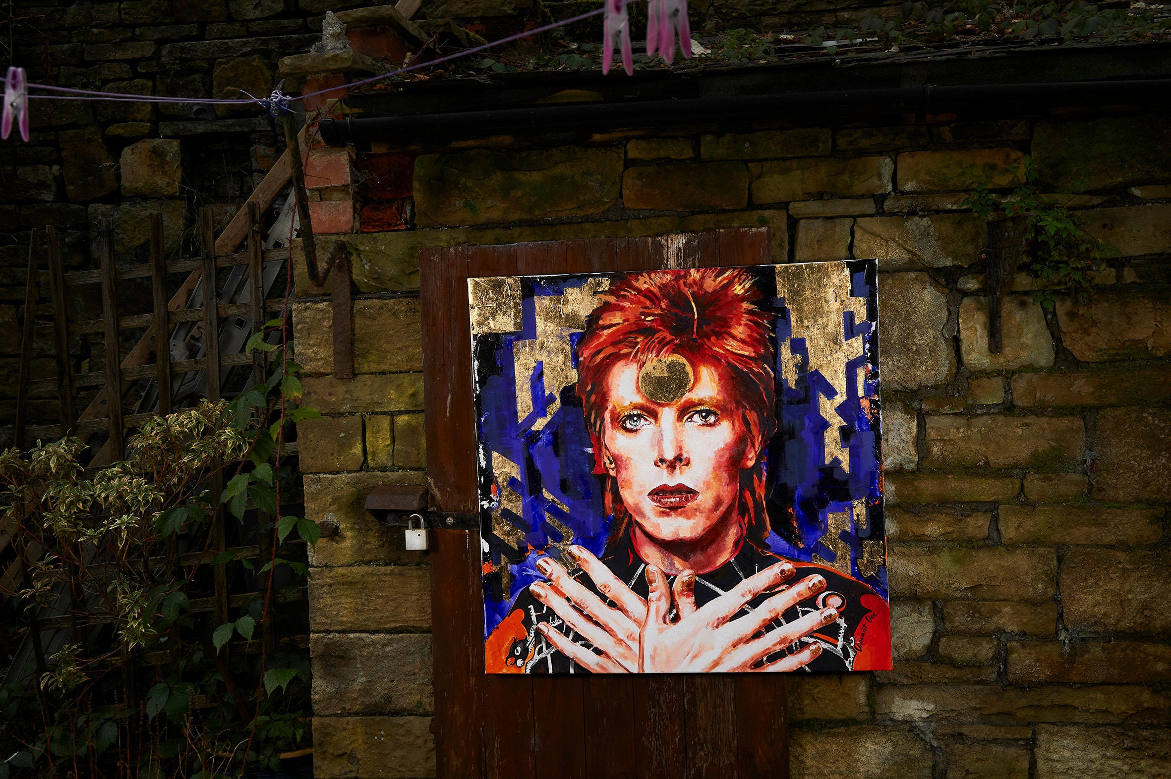 ZIGGY STARDUST Limited Edition CANVAS Druck 70 x 70 & 96 x 96 | Etsy