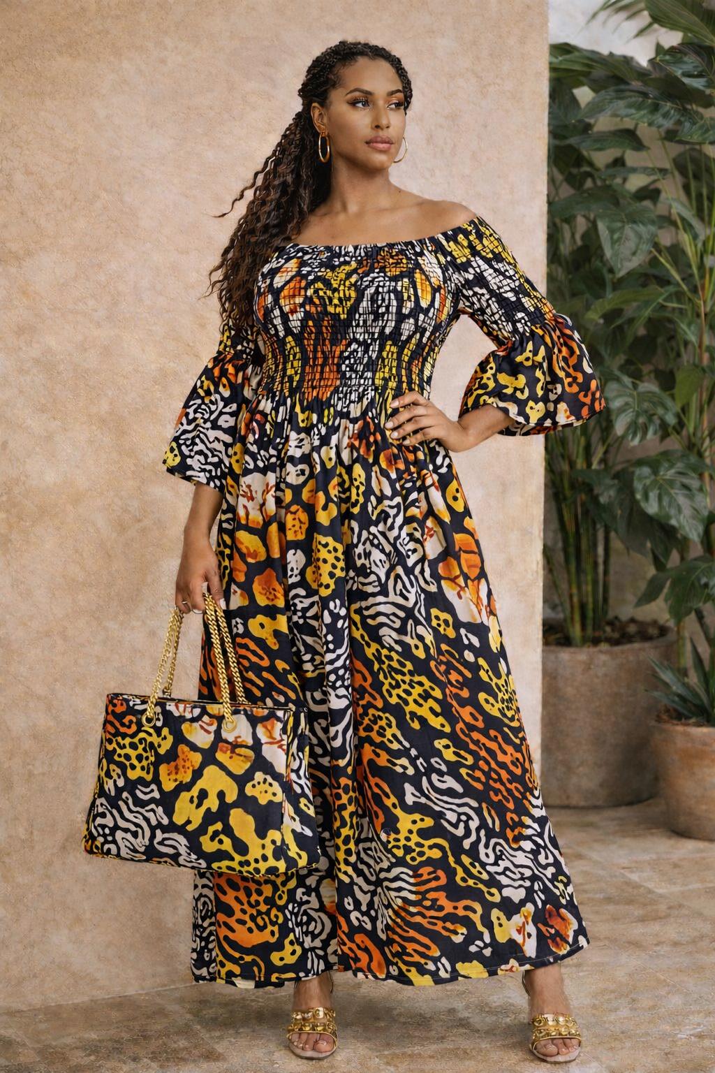 African Flare Dress - Etsy African Flare Dress - Etsy