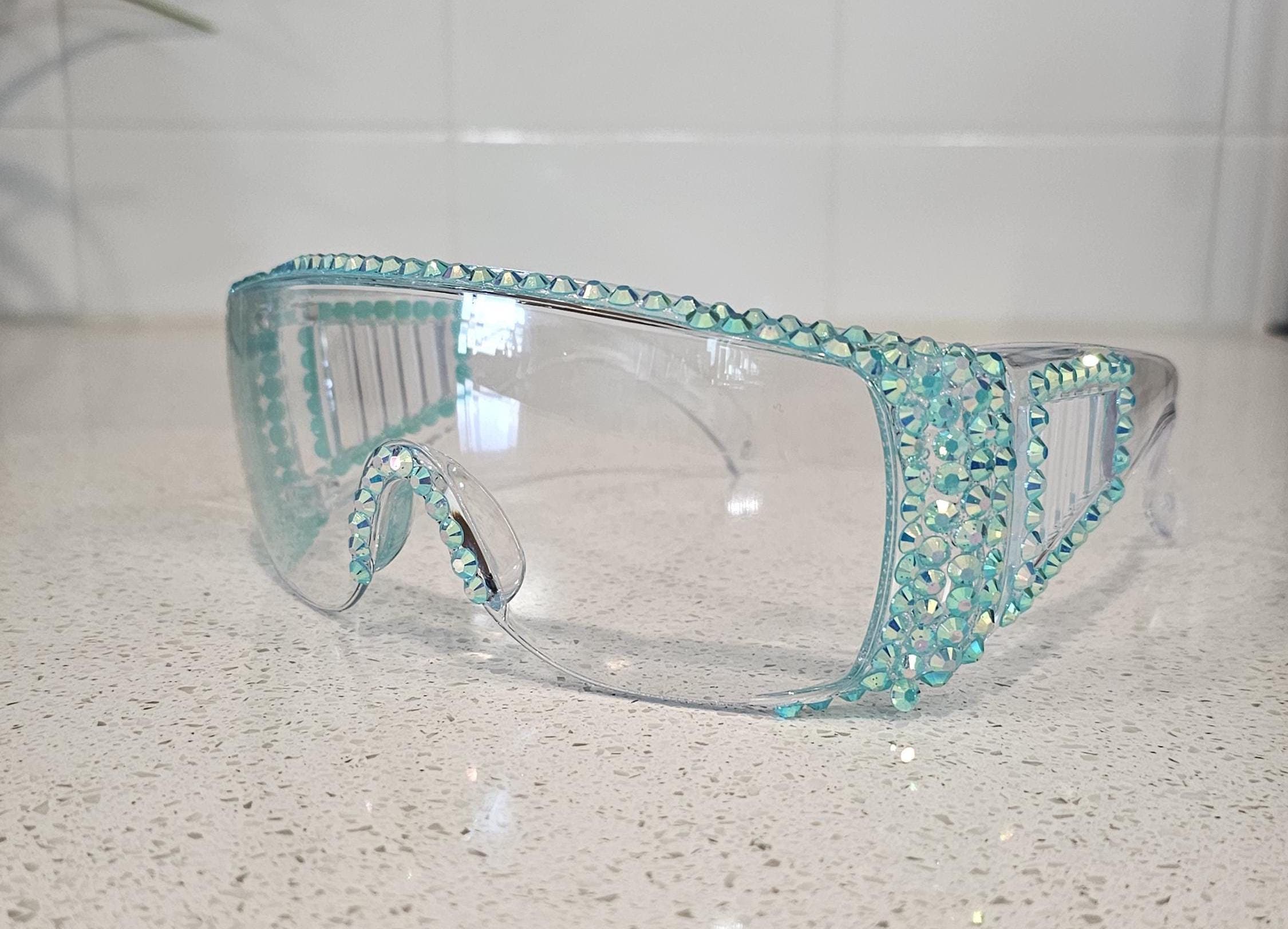 TSY ORIGINAL SAFTY GLASSES // BROWN DEMI Safety Glasses - Etsy UK