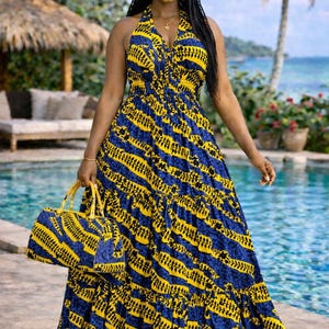 chinese dress ladies Amazon.com: African Dresses for Women Wedding High Waist Dashiki Ankara  Dresses Vestidos Maxi Long Dress African Print Clothing X-Small: Clothing,  Shoes & Jewelry
