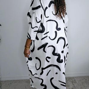 2- Piece Straight Relaxed Fit Flexible Kimono Knit Plus Size Top and Bottom Set