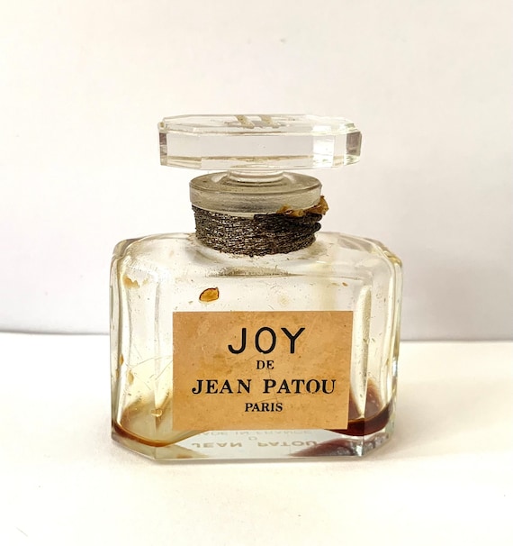 Vintage Joy de Jean Patou Empty Bottle Paris Crys… - image 1
