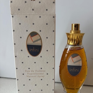 Infini by Caron Paris Eau de Toilette Vaporisateur Natural Spray in Original Box Made in France 50 ml.-1.7 fl. oz.
