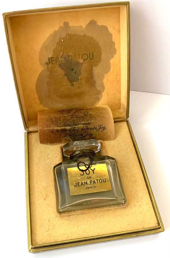 Vintage Perfume Joy de Jean Patou Empty Bottle in… - image 1