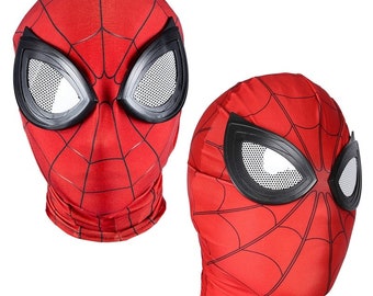 3D Spider Homecoming Mask Spider Man Cosplay Mask with Faceshell and Lenses Costume Superhero Mask Props