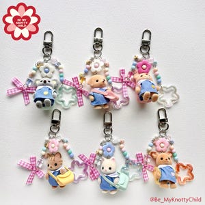 Sylvanian Calico Critter Nursery Keychain