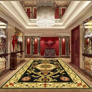 3D Calm Portrayal JJ6289FF Floor Wallpaper Murals Self-Adhesive Removable Bath Floor Waterproof floor Rug Mat Print Epoxy Kitchen