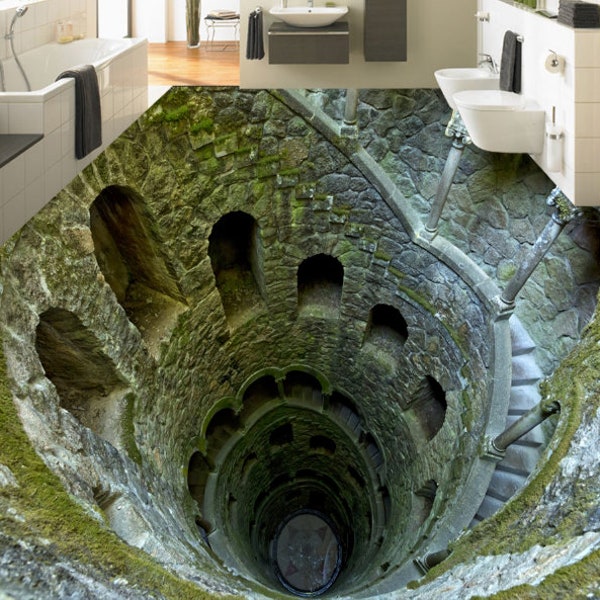 3d Floor Wallpaper - Etsy