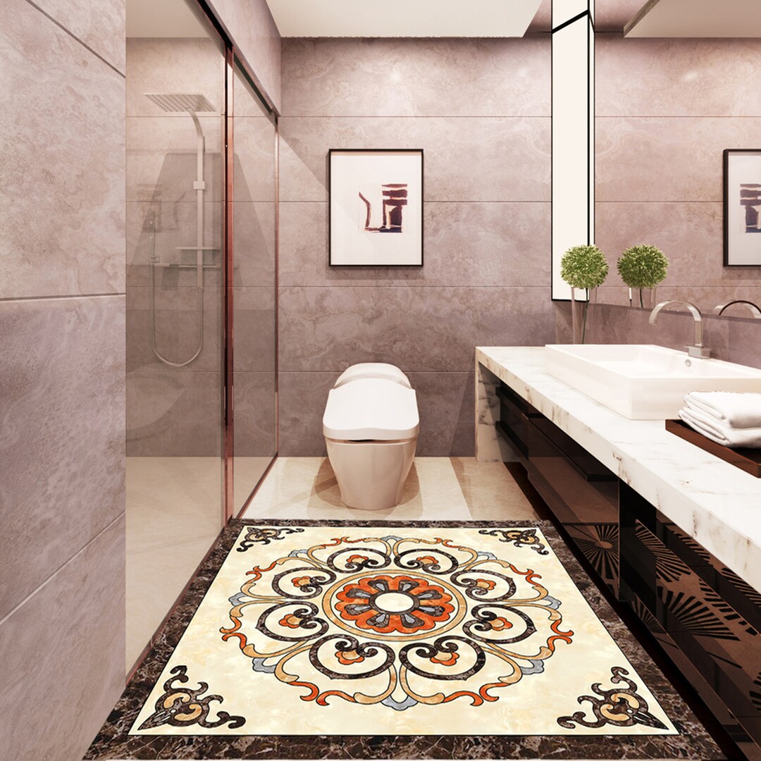 3D Hexagon Stitching 866 Floor Mural  Wallpaper Murals Rug & Mat Print Epoxy waterproof bath floor