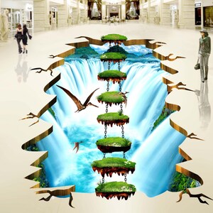 3D Special Birds JJ5595FF Floor Wallpaper Murals Self-Adhesive Removable Bath Floor Impermeabile pavimento Rug Mat Stampa Epoxy Kitchen