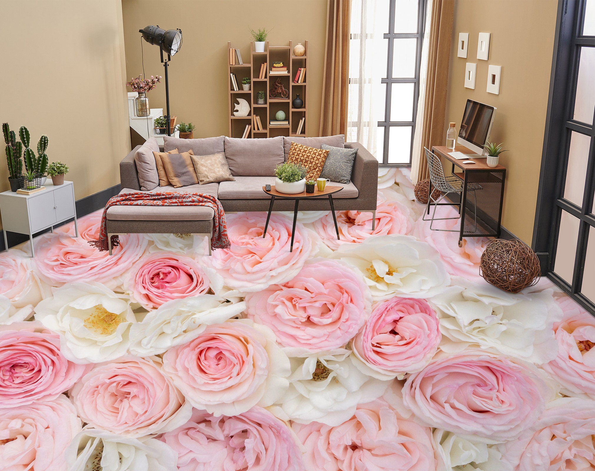 Flower Floor Mat / Pink × White Takashi Murakami Flower Floor Mat / Pink × White kaikai kiki | eBay