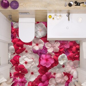 3D Exquisite Pattern JJ2523FF Floor Wallpaper Murals Self-Adhesive Removable Bath Floor Waterproof floor Rug Mat Print Epoxy Kitchen