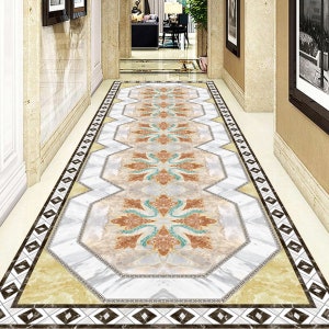 3D Speciale Stupendo JJ6551FF Pavimento Carta da parati Murales Autoadesivo Rimovibile Pavimento Bagno Impermeabile Tappeto Tappeto Stampa Epoxy Cucina