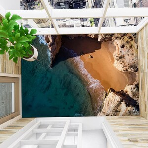 3D Dark Art Water JJ3121FF Floor Wallpaper Murals Self-Adhesive Removable Bath Floor Waterproof floor Rug Mat Print Epoxy Kitchen