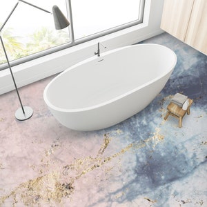 3D Gentle Elegance J2859FF Floor Wallpaper Murals Autoadesivo Pavimento da bagno rimovibile Pavimento impermeabile Tappeto Mat Stampa Epoxy Kitchen