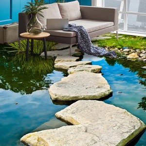 3D Irregular Stone Road JJ2242FF Floor Wallpaper Murals Self-Adhesive Removable Bath Floor Waterproof floor Rug Mat Print Epoxy Kitchen
