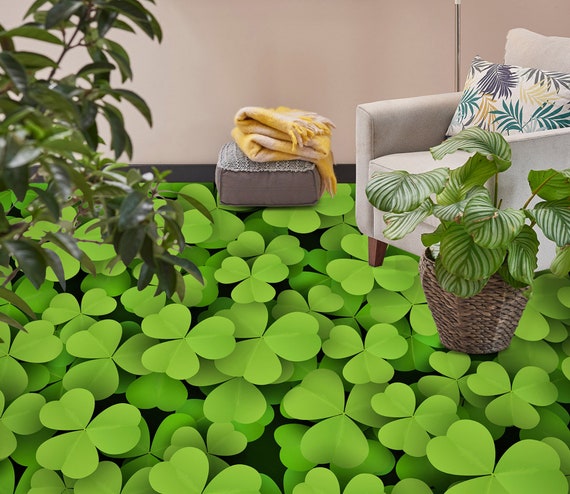 3D Lucky Clover JJ3073FF Floor Wallpaper Murals Self-adhesive - Etsy 3D Lucky Clover JJ3073FF Floor Wallpaper Murals Self-adhesive - Etsy