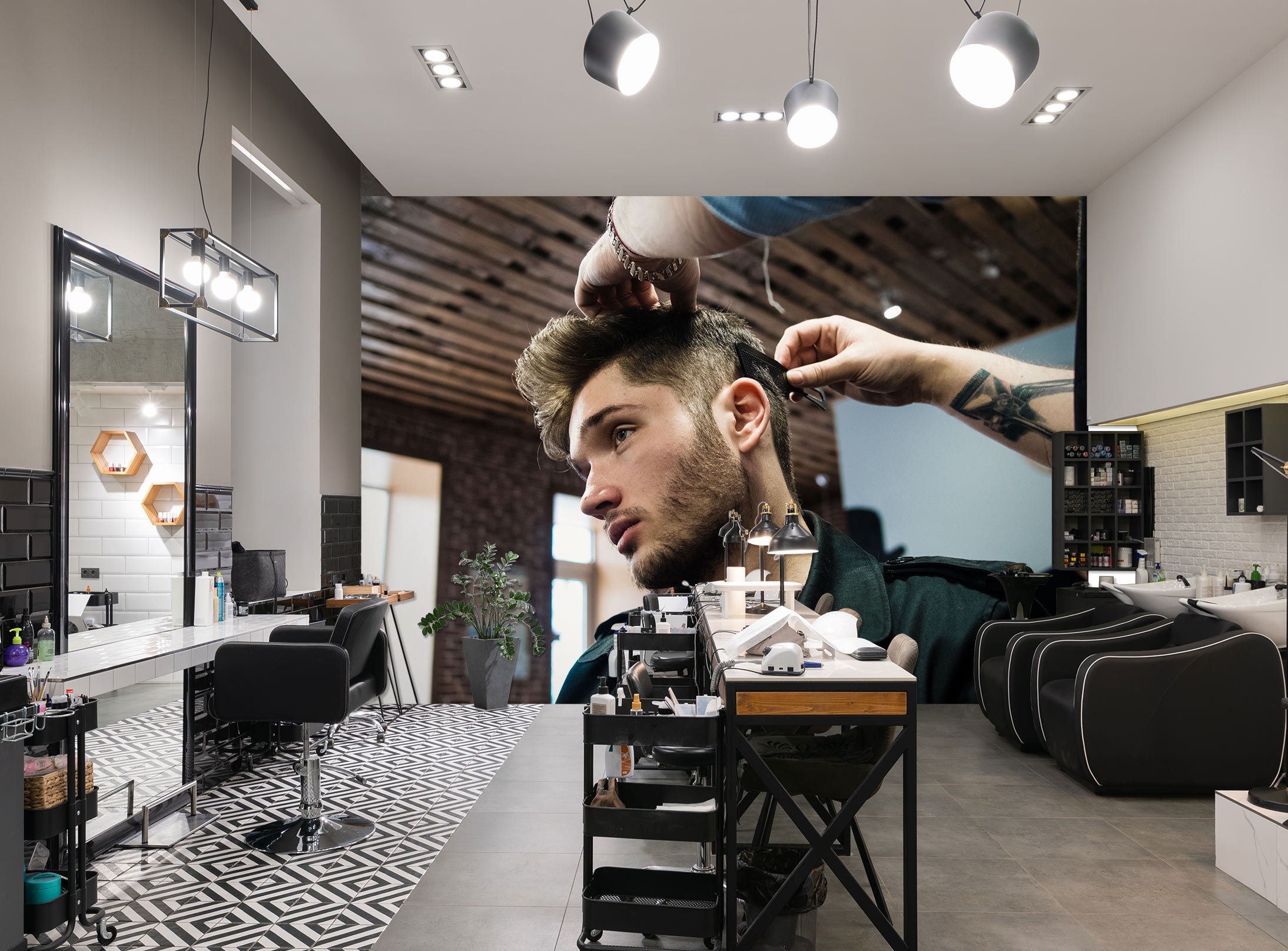 3D Haircut Boy ZZ4496 Hair Cut Barber Shop Salon Commercial - Etsy Sweden 3D Haircut Boy ZZ4496 Hair Cut Barber Shop Salon Commercial - Etsy Sweden
