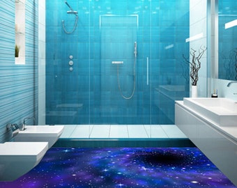 3D Galaxy Exploration 297 Floor Mural  Wallpaper Murals Rug & Mat Print Epoxy waterproof bath floor