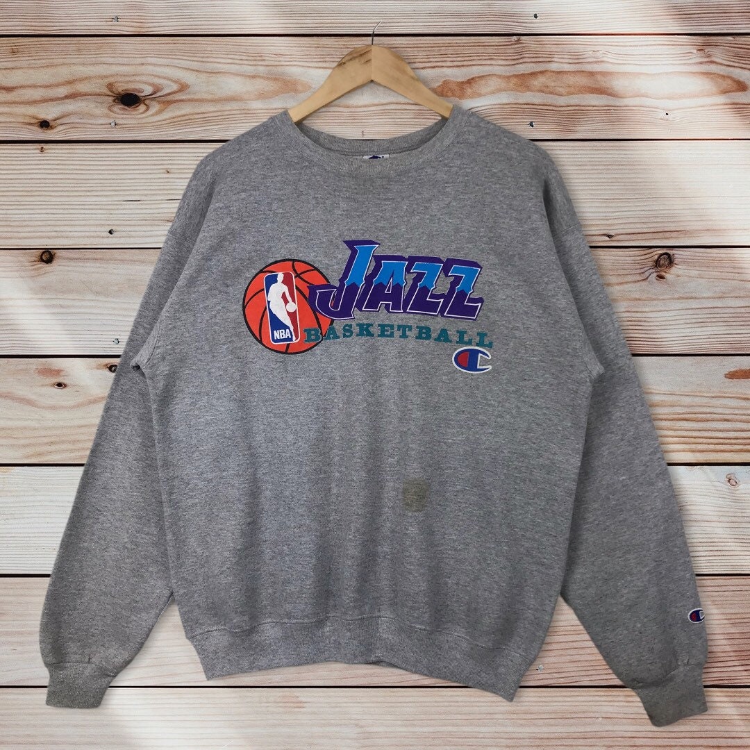 Sports / College Vintage NBA Utah Jazz Sweatshirt Size XL Made in USA