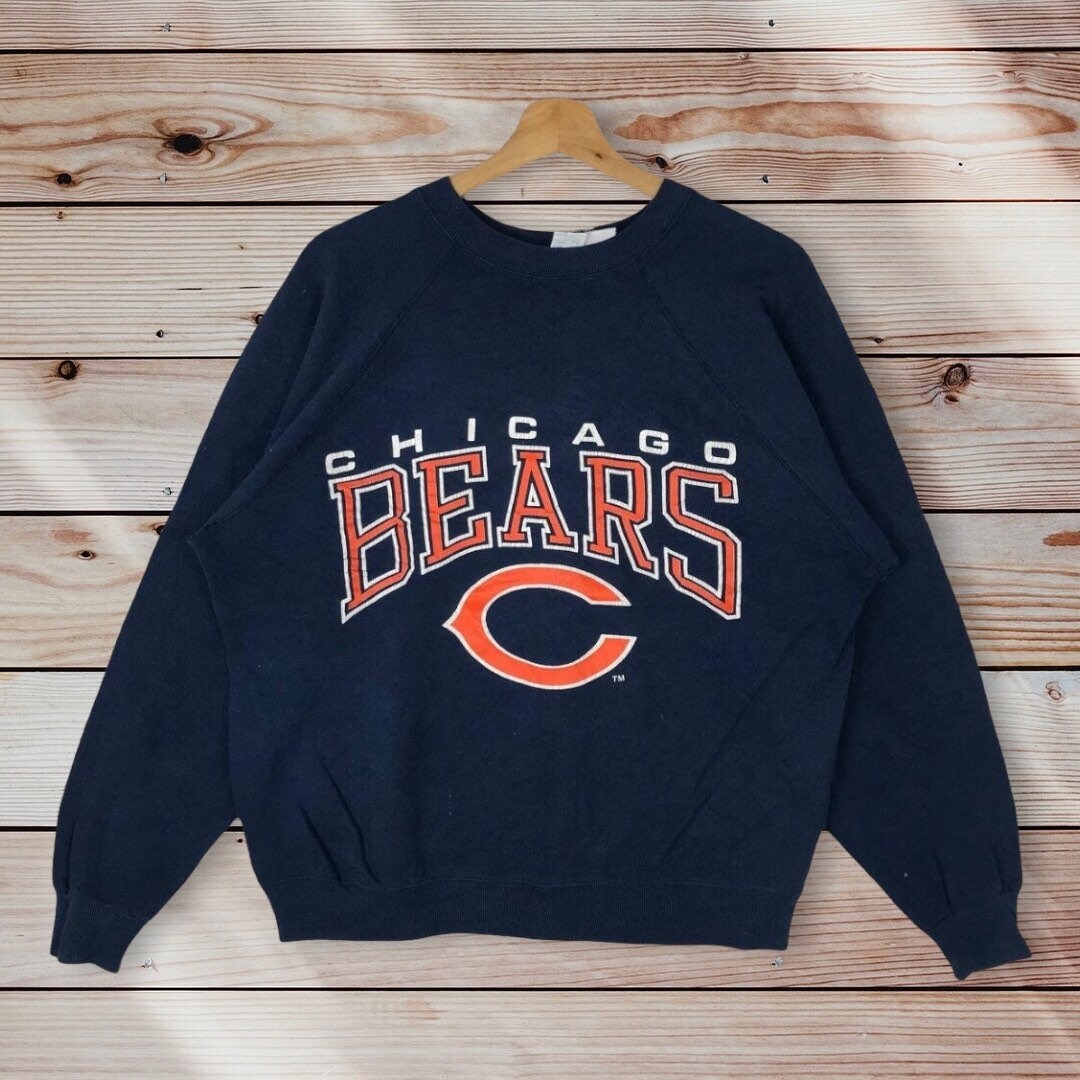 Chicago Bears Sweatshirt Vintage - Etsy UK