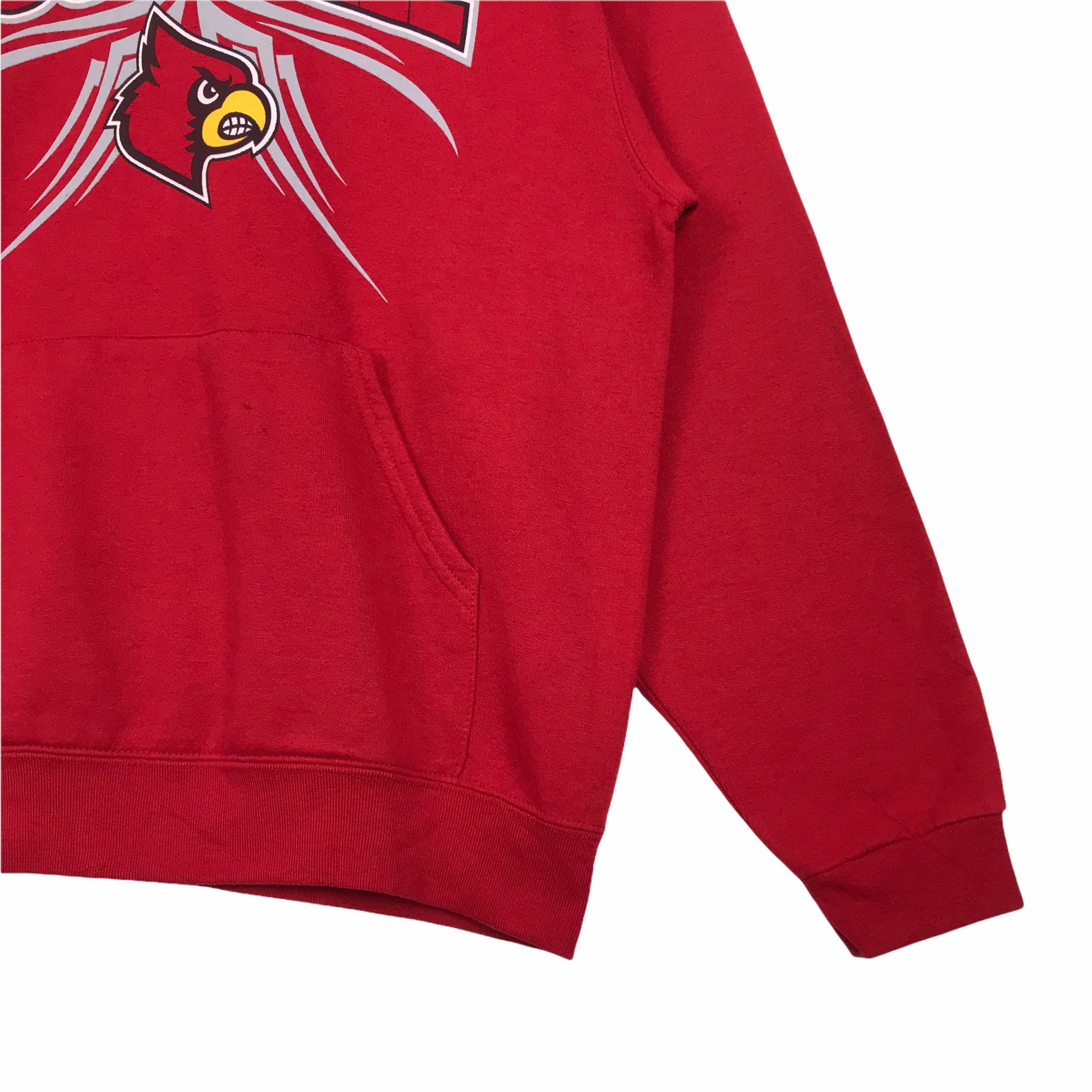 Vintage NCAA Louisville Cardinals Pullover Hoodie Printed -  Israel