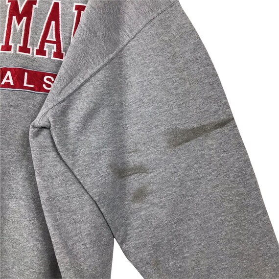 Men's Champion Gray Louisville Cardinals Alumni Logo Pullover Hoodie Size: Large