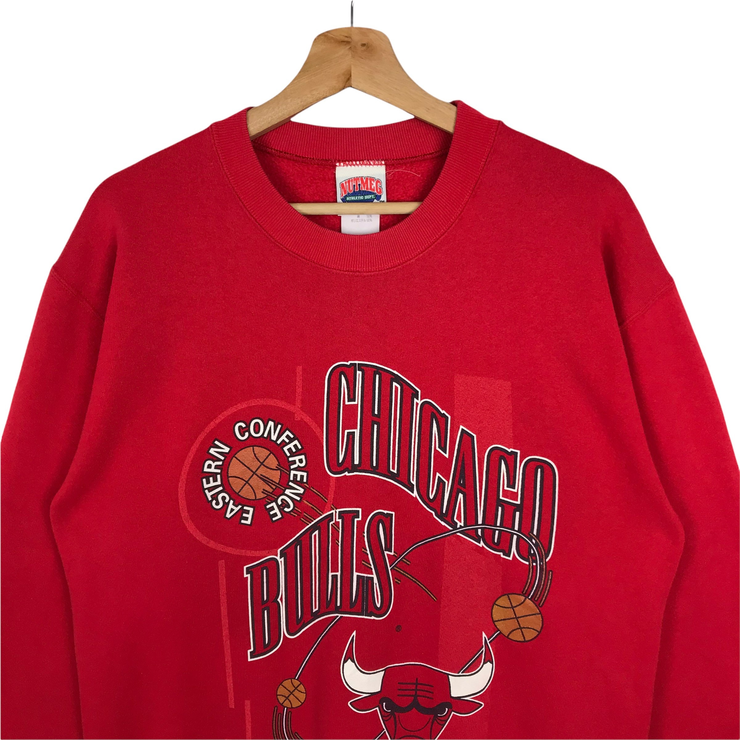 90s Chicago Bulls Sweatshirt - Men's Medium – Flying Apple Vintage