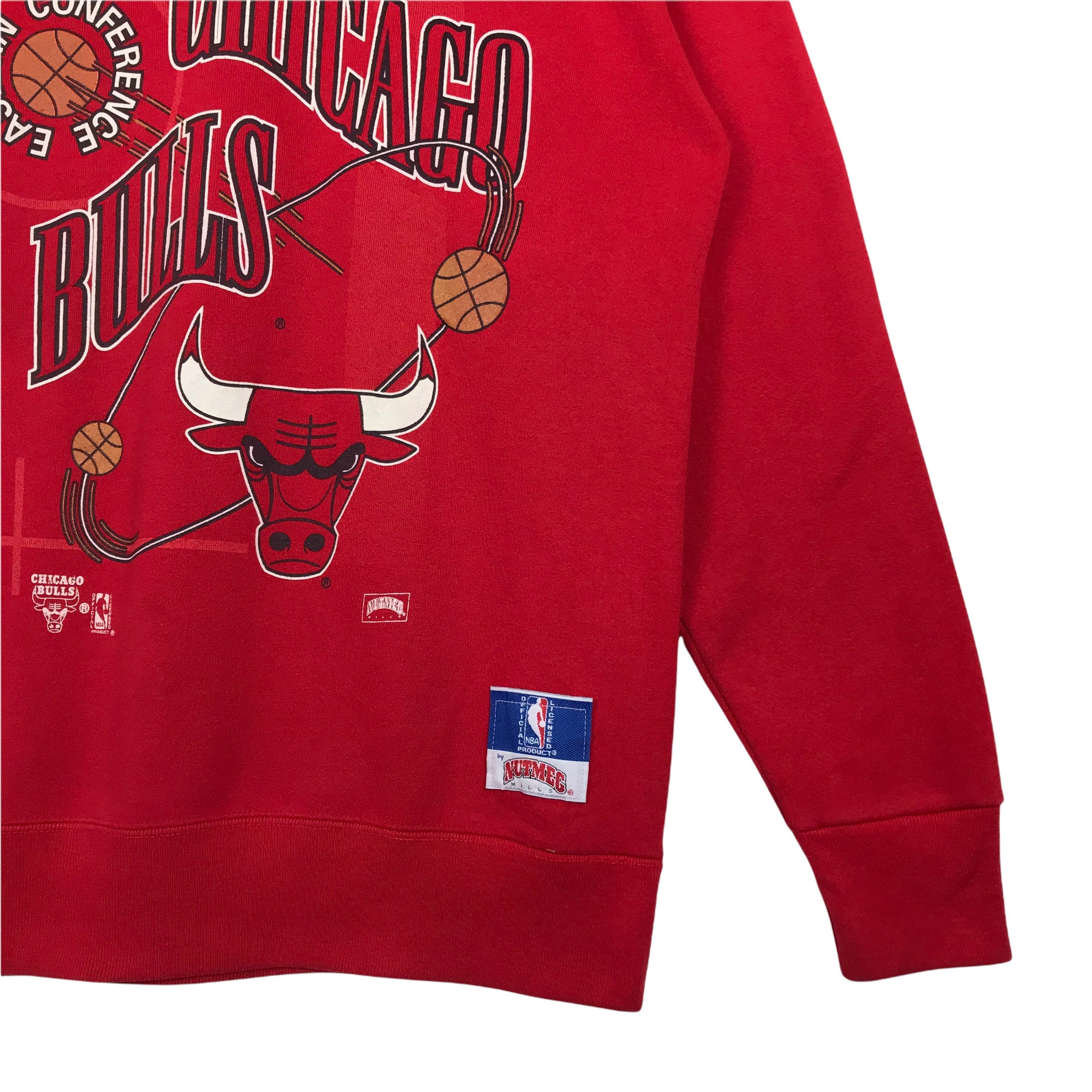 Rare Vintage 90s Chicago Bulls Pullover Sweatshirt - Shop fnbvintage Men's  Sweaters - Pinkoi