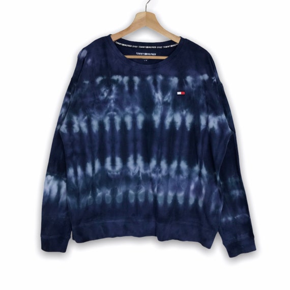 TOMMY HILFIGER SPORT Tie Dye Sweatshirt Embroidery