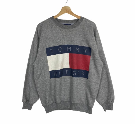 VINTAGE TOMMY HILFIGER Spell Out Big Logo Printed